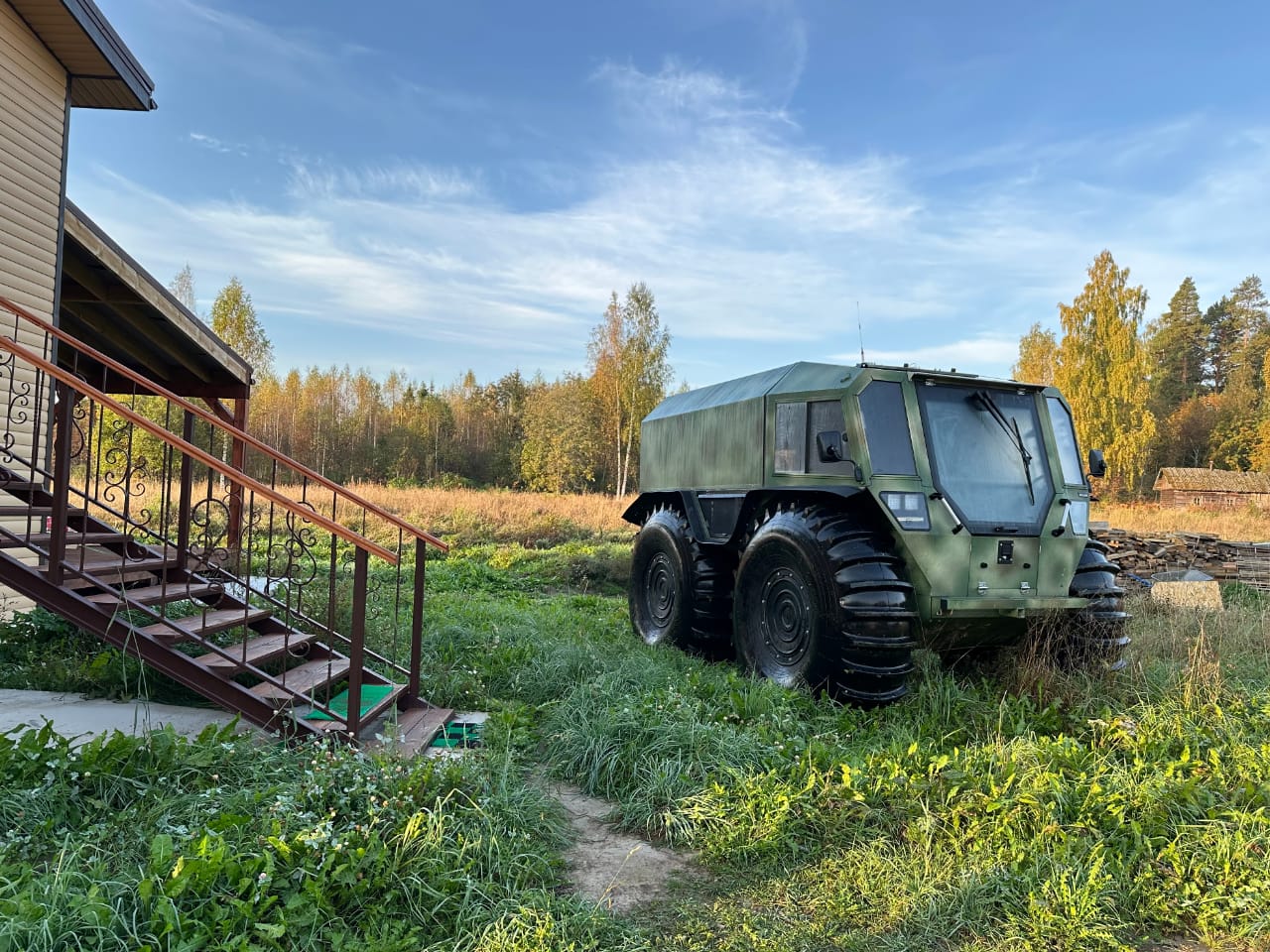 вид на болотоход